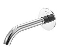 Steinberg Série 100 Bec déverseur, pour baignoire/lavabo, saillie : 195 mm, 1002310, Couleur: chrome