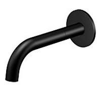Steinberg Bec de bain Série 100 1002310S Saillie 195 mm Noir mat Lavabo/baignoire