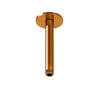 Steinberg Série 100 Bras de douche, montage au plafond, 120mm, rond, 1001571RG, Couleur: Or rose