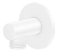 Steinberg Série 100 Coude de raccordement de douche, G1/2, rond, 1001660W, Couleur: Blanc
