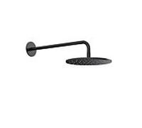 Steinberg Serie 100 douche à effet pluie 1001686S Ø 250 x 8 mm, noir mat, avec système easy-clean