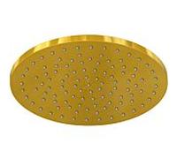 Steinberg Série 100 Douche de tête, douche de pluie, ronde, 200x8 mm, 1001687, Coloris: Or brossé - 1001687BG
