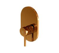 Steinberg Série 100 Mélangeur bain/douche, set de finition, encastré, un consommateur, 10022433RG, Couleur: Or rose