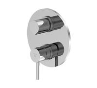 Steinberg Armaturen Mitigeur bain/douche Série 100 encastré rond set de finition 1002222