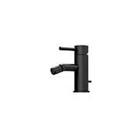 Steinberg Serie 100 mitigeur de bidet 1001300S noir mat, avec garniture de vidage