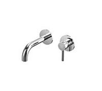 Steinberg Armaturen Batterie de lavabo Série 100 encastré Steintec-Box saillie 165 mm chrome