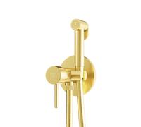 Steinberg Série 100 Mitigeur monocommandé avec bidet Spray, 1001350BG, Couleur: Or brossÃ©