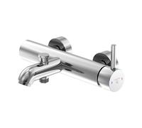 Steinberg Série 100 robinetterie de baignoire, apparente, G1/2, saillie : 185mm, 1001100, Couleur: chrome