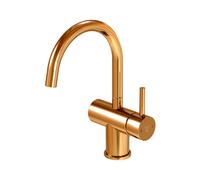 Steinberg Série 100 robinetterie de lavabo, avec garniture découlement, saillie : 155mm, 1001500RG, Couleur: Or rose