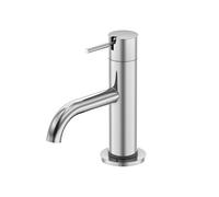 Steinberg Série 100, robinetterie de lavabo, eau froide, sans garniture découlement, saillie : 100mm, 1002500, Couleur: chrome