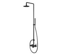 Steinberg Serie 100 set de douche 1002760S AP, avec mitigeur monocommande, douchette pluie/main, noir mat