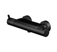 Steinberg Serie 100 thermostat de douche 1003200S apparent, pour douche, noir mat