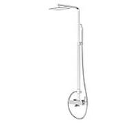 Steinberg Serie 120 système de douche 1202760 chromé , montage en surface, avec mitigeur douche