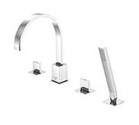 Steinberg Série 135 robinetterie de baignoire, 4 trous, montage sur bord de baignoire, saillie 210 mm, 1352402, Couleur: chrome