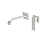 Steinberg Série 135, batterie de lavabo, set de montage final, encastré, saillie 200 mm, 13518143BN, Couleur: Nickel brossé