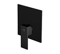 Steinberg Serie 160 16022433S avec plaque de recouvrement 165 x 165 mm, pour mitigeur bain / douche, noir mat