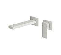 Steinberg Série 160, batterie de lavabo, set de montage final, encastré, saillie 205 mm, 16018143BN, Couleur: Nickel brossé