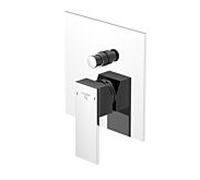 Steinberg Série 160 robinet de douche/bain, set de finition, deux consommateurs, 16021033, Couleur: chrome