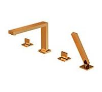 Steinberg SÃ©rie 160 robinetterie de baignoire, 4 trous, montage sur bord de baignoire, saillie 210mm, 1602402, Coloris: Or rose - 1602402RG