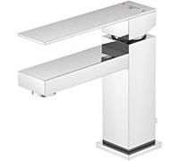 Steinberg Robinetterie de lavabo Série 160 1601000 chrome avec garniture d'écoulement, saillie 120 mm