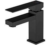 Steinberg Robinet de lavabo Série 160 1601010S sans garniture de vidage saillie 120 mm noir