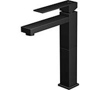 Steinberg Serie 160 mitigeur lavabo 1601710S projection 175 mm, noir mat, hauteur 292mm, sans garniture de vidange