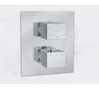 Steinberg sÃ©rie 160 robinetterie de douche/bain, set de montage final, encastrÃ©, trois consommateurs, 16041233 - 16041233