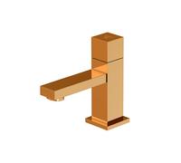 Steinberg Série 160, robinetterie de lavabo, eau froide, sans garniture découlement, saillie 100 mm, 1602500RG, Couleur: Or rose