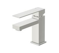 Steinberg Série 160 robinetterie de lavabo, sans garniture de vidage, saillie 120 mm, hauteur 164mm, 1601010BN, Couleur: Nickel brossé