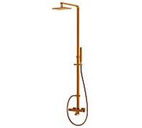 Steinberg Série 160 Système de douche, set complet, Easy-Clean, longueur du bras de douche 910-1380mm, 1602721RG, Couleur: Or rose