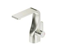 Steinberg Série 230 Mitigeur monocommandé pour lavabo, avec cartouche céramique, tubes flexibles, sans vidage, saillie 112mm, 23010102BN, Couleur: Nickel brossé