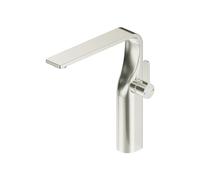 Steinberg Série 230 Mitigeur monocommandé pour lavabo, avec cartouche céramique, tubes flexibles, sans vidage, saillie 200mm, 23017202BN, Couleur: Nickel brossé