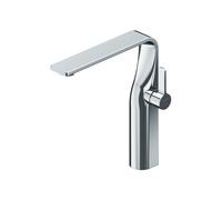 Steinberg Série 230 Mitigeur monocommandé pour lavabo, avec cartouche céramique, tubes flexibles, sans vidage, saillie 200mm, 23017202, Couleur: chrome