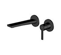 Steinberg Serie 260 26018143S projection 205 mm, mitigeur lavabo , montage mural, noir mat