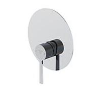 Steinberg Serie 260 26022433 avec plaque de recouvrement Ø 185 mm, pour mitigeur de bain, chromé