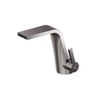 Steinberg Série 260 Mitigeur de lavabo, avec garniture découlement, saillie 158mm, 26010001BGM, Couleur: Brushed Gun Metal