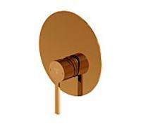 Steinberg Serie 260 set de montage final 26022433RG avec plaque de recouvrement d= 185mm, pour mitigeur bain/douche, or rose