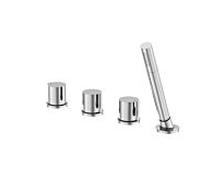 Steinberg Série 260 Steinberg baignoire 2602480 chromé , Robinet 4 trous avec douchette coulissante