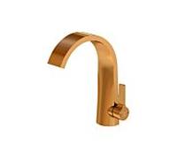 Steinberg Série 280 Mitigeur de lavabo, commande latérale, avec garniture découlement, saillie 155mm, 2801000RG, Couleur: Or rose