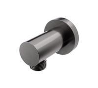 Steinberg Série 340 Coude de raccordement de douche, 1/2\\, 3401660BGM, Couleur: Brushed Gun Metal