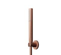 Steinberg Série 340 Garniture de douche à main, sans coude de raccordement de douche, avec flexible de douche et support de douche, 3401650BC, Couleur: cuivre brossé