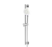 Steinberg Série 340 Garniture de douche, incl. douchette à main, réglable en 3 positions, flexible de douche, barre de douche 600mm, 3401601, Couleur: chrome