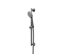 Steinberg Série 340 Garniture de douche, in ouchette à main, réglable en 3 positions, flexible de douche, barre de douche 600mm, 3401601BGM, Couleur: Brushed Gun Metal