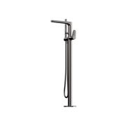 Steinberg Série 340 robinetterie de baignoire, libre, pour corps dencastrement, saillie 220mm, hauteur 927mm, 3401162BGM, Couleur: Brushed Gun Metal
