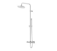 Steinberg SÃ©rie 340 Set de douche, avec robinetterie thermostatique, EasyClean, douchette Ã main, 3402721, Coloris: chrome - 3402721