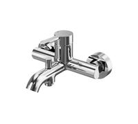 Steinberg Série 341 Mitigeur monocommandé apparent, pour baignoire, avec inverseur automatique, saillie 158mm, 3411100, Couleur: chrome