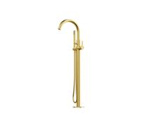 Steinberg Série 341 Robinetterie pour baignoire en pose libre, avec bec verseur pivotant, saillie 260mm, 3411162BG, Couleur: Or brossÃ©