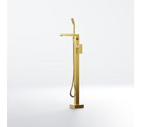 Steinberg Série 342 robinetterie de baignoire, sur pied, hauteur 875mm, saillie 210mm, 3421163BG, Couleur: Or brossÃ©
