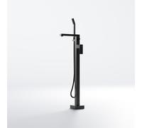Steinberg Série 342 robinetterie de baignoire, sur pied, hauteur 875mm, saillie 210mm, 3421163S, Couleur: noir mat
