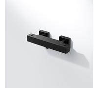 Steinberg Série 342 Thermostat apparent, pour douches, 3423200S, Couleur: noir mat